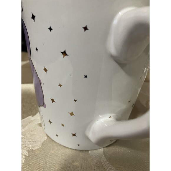 Large Boston Warehouse Coffee Mug “ Believe in Unicorns” whimsical Fairytales - Picture 6 of 11
